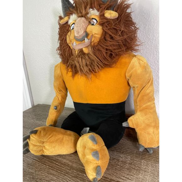Disney Store Beauty and the‎ Beast Plush Toy 18" Stuffed Animal - Picture 6 of 13
